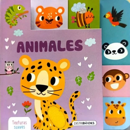 Libro: TEXTURAS SUAVES: ANIMALES - Museo Librería Génesis Perú