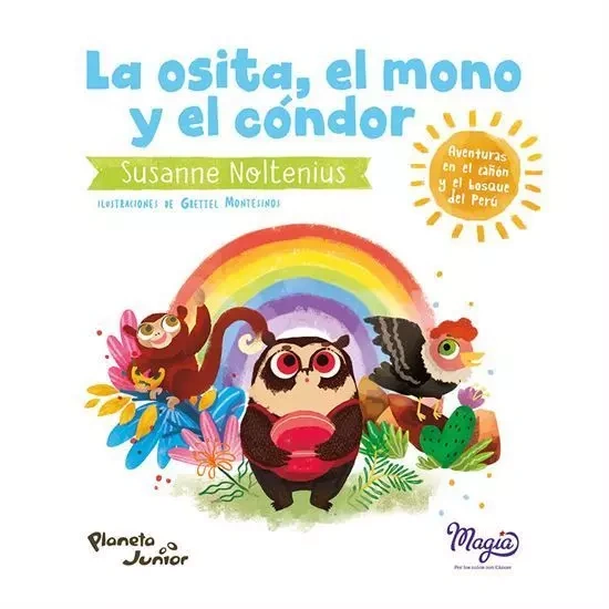 Libro: LA OSITA, EL MONO Y EL CONDOR - Museo Librería Génesis Perú