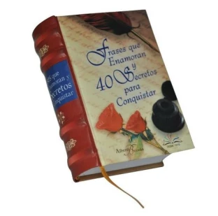 Libro: FRASES QUE ENAMORAN Y 40 SECRETOS PARA CONQUISTAR - Museo Librería Génesis Perú