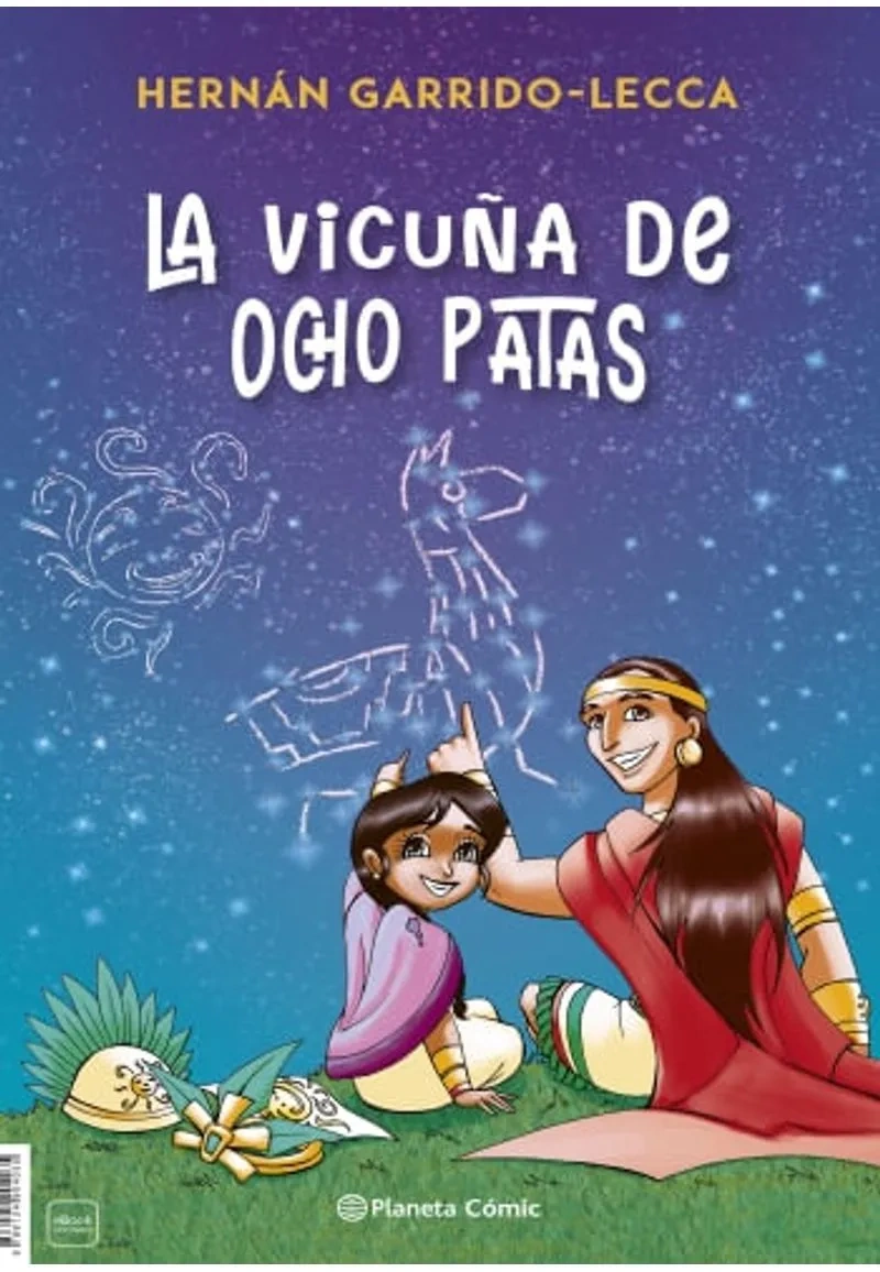 Libro: LA VICUÑA DE OCHO PATAS - Museo Librería Génesis Perú