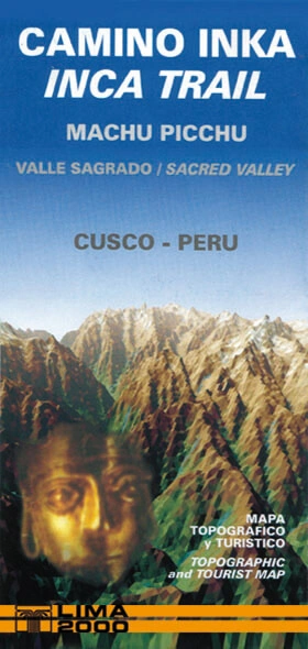 Libro: MAPA CAMINO INKA ESP/ENG - Museo Librería Génesis Perú