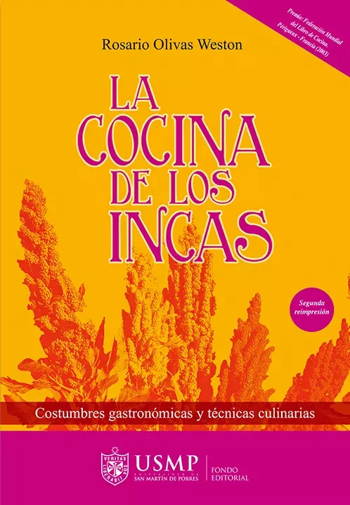 Libro: LA COCINA DE LOS INCAS - Museo Librería Génesis Perú