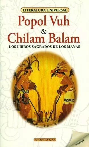 Libro: POPOL VUH & CHILAM - Museo Librería Génesis Perú