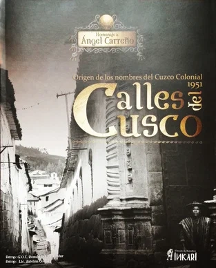 Libro: CALLES DEL CUSCO - Museo Librería Génesis Perú