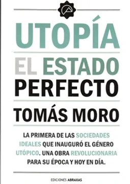 Libro: UTOPIA EL ESTADO PERFECTO - Museo Librería Génesis Perú