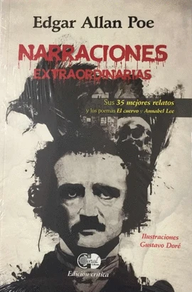Libro: NARRACIONES EXTRAORDINARIAS - ALLAN POE - Museo Librería Génesis Perú