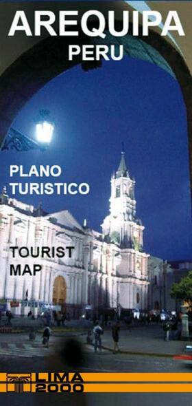 Libro: AREQUIPA PERU - MAPA - Museo Librería Génesis Perú