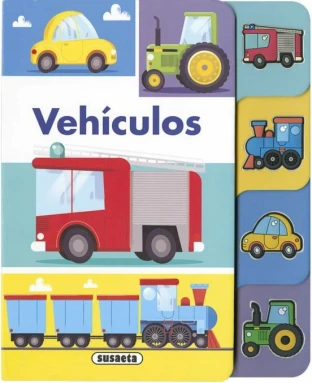 Libro: VEHICULOS (TEXTURAS GOMA) - Museo Librería Génesis Perú