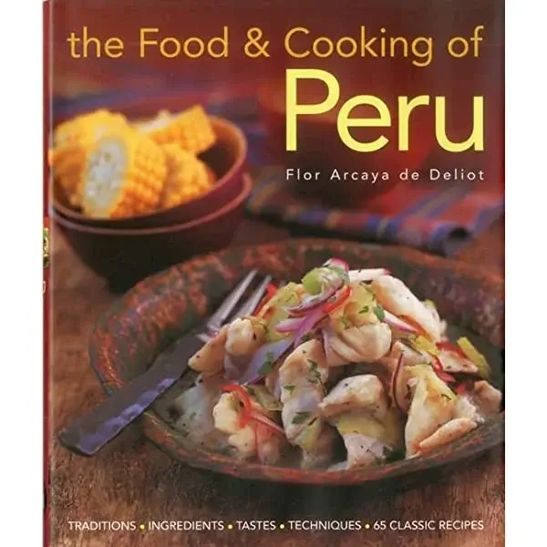 Libro: THE FOOD & COOKING OF PERU - Museo Librería Génesis Perú