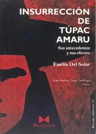Libro: INSURRECCION DE TUPAC AMARU - Museo Librería Génesis Perú