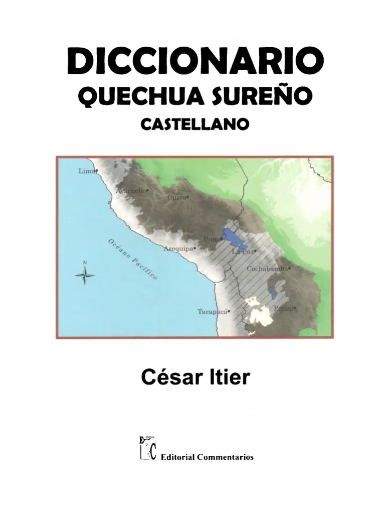 Libro: DICCIONARIO QUECHUA SUREÑO CASTELLANO - Museo Librería Génesis Perú