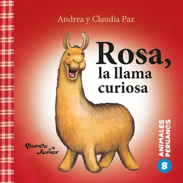 Libro: ROSA LA LLAMA CURIOSA - Museo Librería Génesis Perú