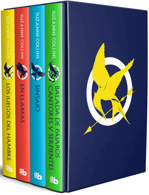 Libro: LOS JUEGOS DEL HAMBRE - ESTUCHE - Museo Librería Génesis Perú