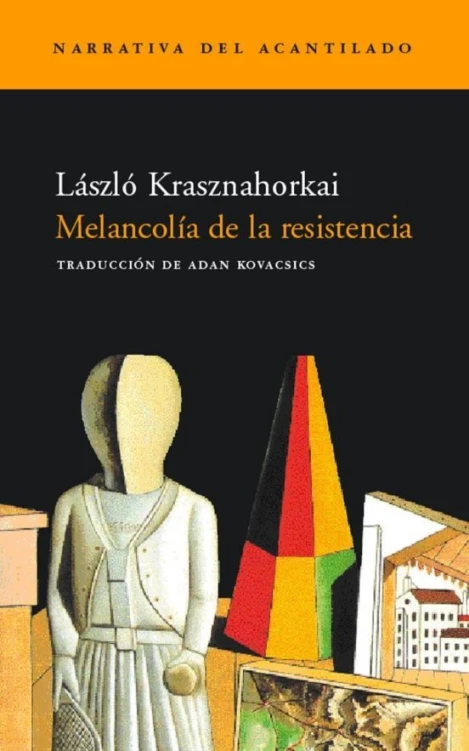 Libro: MELANCOLIA DE LA RESISTENCIA - Museo Librería Génesis Perú