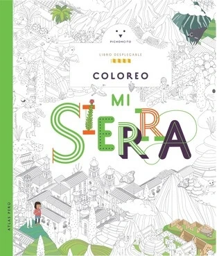 Libro: ATLAS PERU COLOREO MI SIERRA - Museo Librería Génesis Perú