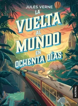 Libro: LA VUELTA AL MUNDO EN OCHENTA DIAS - Museo Librería Génesis Perú