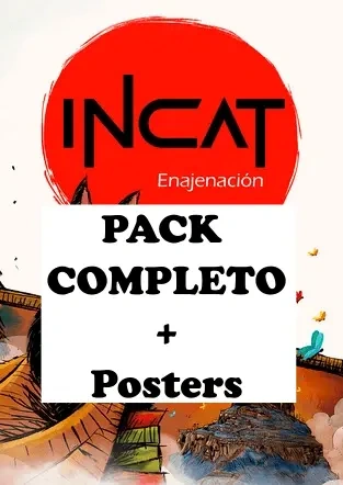 Libro: INCAT PACK COMPLETO  - 3 TOMOS + 3 POSTERS + CAJA - Museo Librería Génesis Perú