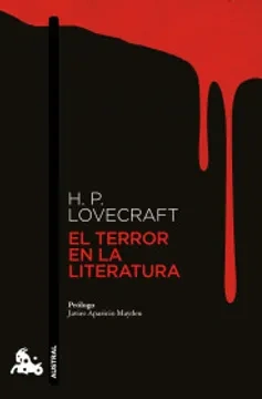 Libro: EL TERROR EN LA LITERATURA - Museo Librería Génesis Perú
