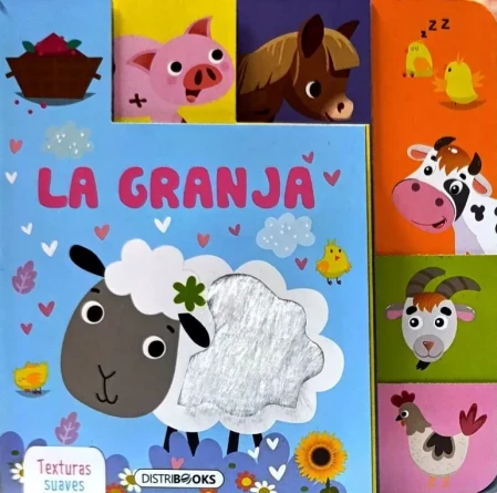 Libro: TEXTURAS SUAVES: LA GRANJA - Museo Librería Génesis Perú