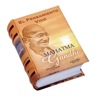 Libro: EL PENSAMIENTO VIVO MAHATMA GANDHI - Museo Librería Génesis Perú